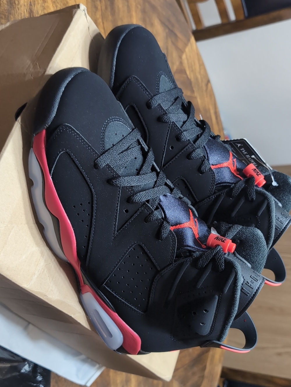 Nike Air Jordan 6 Retro "Infrared Salesman"